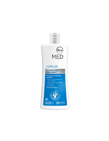 Be+ Med Capilar Champu Uso Frecuente Cab Sensible 400 Ml de Be+