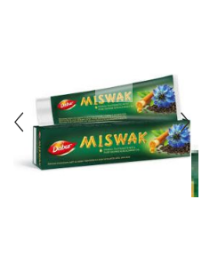 Dentífrico Miswak Semilla Negra Dabur 100 ml  Cuidado Natural