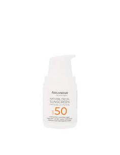Protector Solar Facial Natural Arganour SPF 50  50 ml