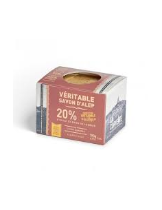 Jabón Alepo 20% Laurel 200g La Corvette  Piel Natural