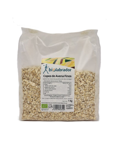 Copos de Avena Finos de Biolabrador