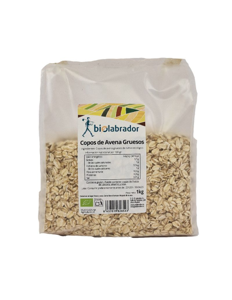 Copos de Avena Gruesos de Biolabrador