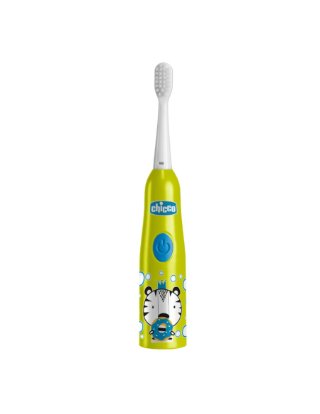Cepillo Dental Eléctrico Verde Tiger 36M+ Chicco Infantil