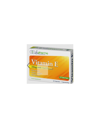 Vitamina E 30 Cap Lb Pharma | Antioxidante y Salud Natural