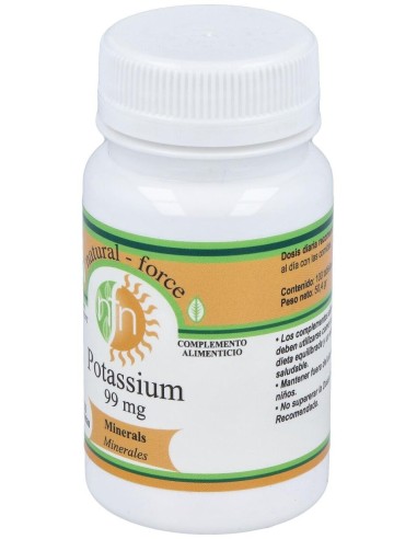 Potasio 99Mg. 100Comp. de Nutri-Force