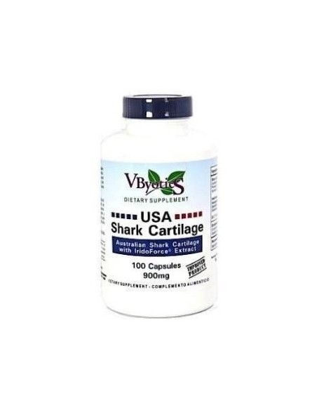 USA Shark Cartilage con IridoForce 100 Cápsulas Vbyotics