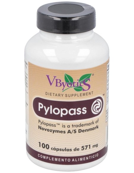 Pylopas 100 Cápsulas Vegetales Vbyotics