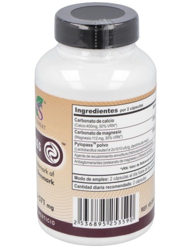 Pylopas 100 Cápsulas Vegetales Vbyotics