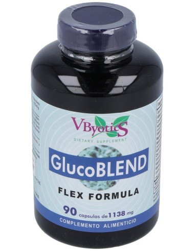 GlucoBLEND Flex Fórmula 90 Cápsulas Vbyotics
