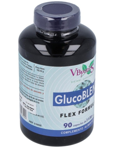 GlucoBLEND Flex Fórmula 90 Cápsulas Vbyotics