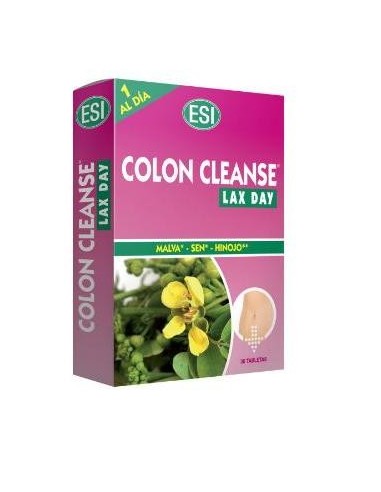 Colon Cleanse Lax Day 30 Tabletas De Trepatdiet