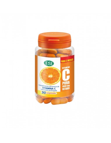 Vitamina C Pura 1.000 Mg Retard 90 Comp. De Trepatdiet
