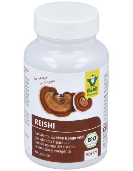Reishi 80Cap. Bio de Raab Vitalfood