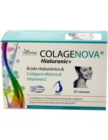Colagenova Hialuronic+ 30 Capsulas De Vaminter