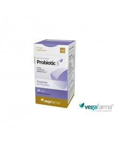 Probiotic 5 60 Caps De Vegafarma