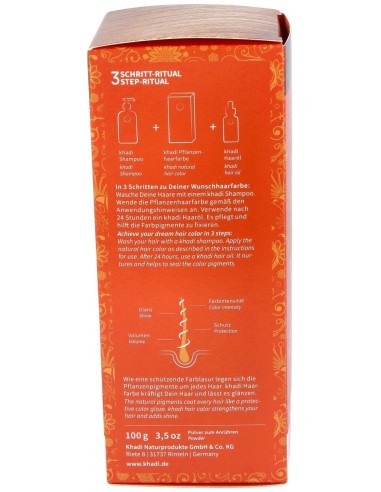 Tinte Herbal Color Cobre 100Gr. de Khadi