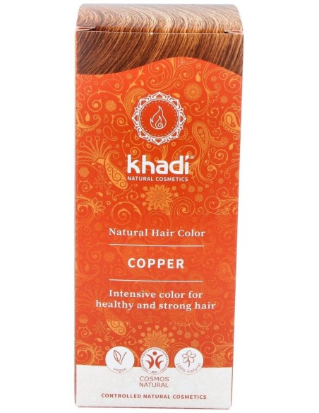 Tinte Herbal Color Cobre 100Gr. de Khadi