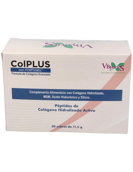 ColPLUS Sobres con Fortigel® 345 g 30 Sobres de 11,5 g Vbyotics