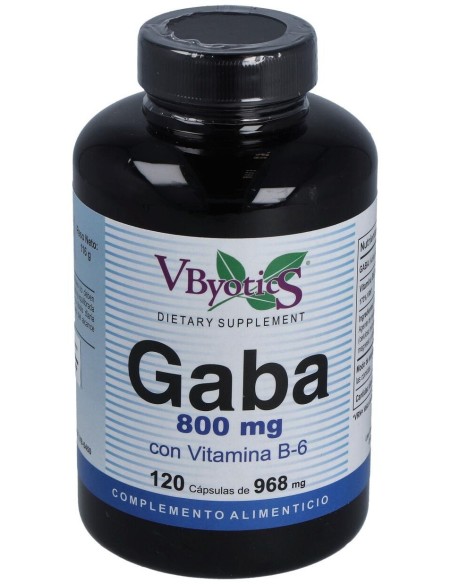 Gaba 800Mg. 120Cap. de Vbyotics