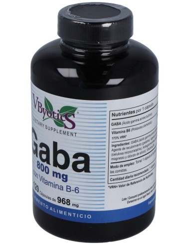 Gaba 800Mg. 120Cap. de Vbyotics