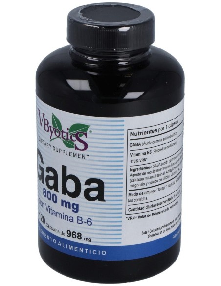 Gaba 800Mg. 120Cap. de Vbyotics