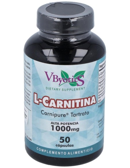 L-Carnitina Carnipure 1000Mg. 50Cap. da Vbyotics