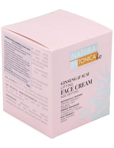 Crema Facial Ginseng-Acai 50ml | Natura Estonica Bio
