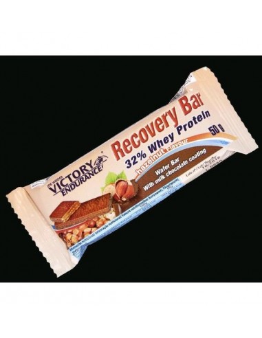 Recovery Bar 32% Whey Protein Avellana  50 G De Victory Endu