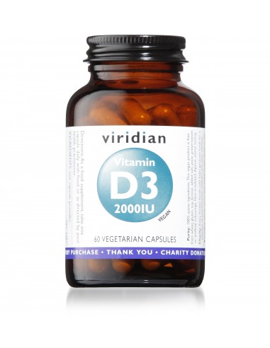 Vitamin D3 Vegana 2000 Iu 60 Vcaps De Viridian