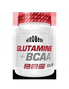 Glutamina + Bcaa Complex 1000 Mg Limon De Vit.O.Best