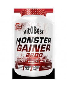 Monster Gainer 2200 3 Kg Vainilla De Vit.O.Best