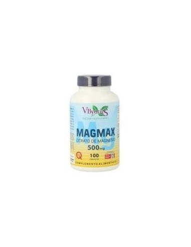 Magmax  Magnesio Citrato 500 Mg 100 Capsulas De Vitabiotics