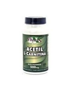 Acetil- L- Carnitina Carnipure 500 Mg  60 Caps De Vitabiotic