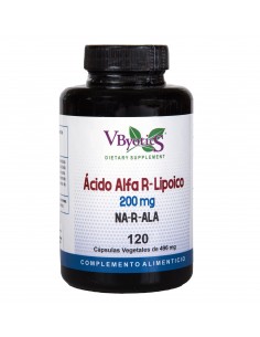 Acido Alfa R-Lipoico 120 Caps De Vitabiotics