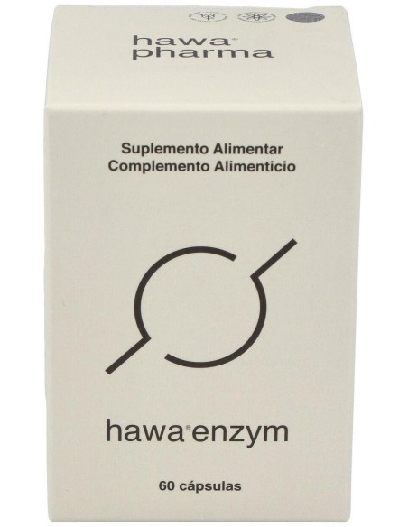 Hawa Enzym 60Cap. | Suplemento Digestivo Natural Hawa Pharma