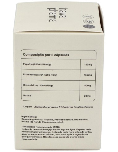 Hawa Enzym 60Cap. | Suplemento Digestivo Natural Hawa Pharma