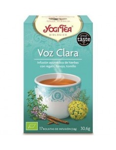 Yogi Tea  Voz Clara 17 Bolsitas De Yogi Tea