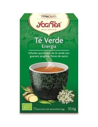 Yogi Tea Energia Te Verde 17 Bolsit De Yogi Tea