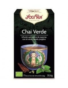 Yogi Tea Chai Verde 30 Gr 17 Bolsitas De Yogi Tea