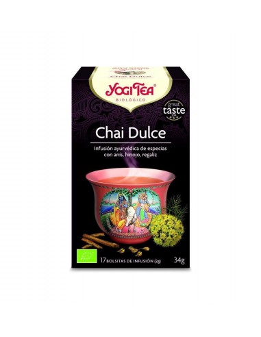 Yogi Tea Chai Dulce  17 X 2 Gr De Yogi Tea