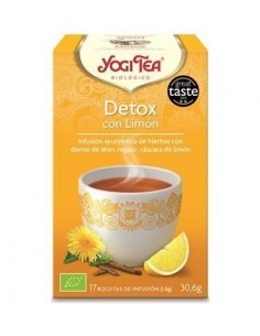 Yogi Tea Detox Con Limon  17 X 1,8 Gr De Yogi Tea