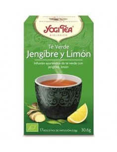 Yogi Tea Te Verde Jengibre Y Limon  17 X 1,8Gr De Yogi Tea