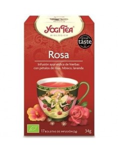 Yogi Tea Rosa 17 Filtros De Yogi Tea