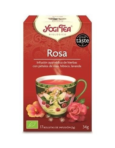 Yogi Tea Rosa 17 Filtros De Yogi Tea