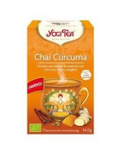 Yogi Tea Chai Curcuma 17 Bolsitas X 2 Gr De Yogi Tea