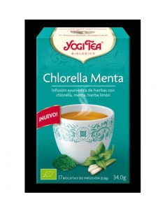 Yogi Tea Minty Chlorella 17 Bolsitas De Yogi Tea