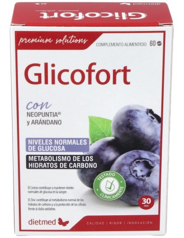Glicofort  60 Comprimidos De Dietmed