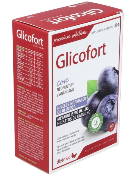 Glicofort  60 Comprimidos De Dietmed
