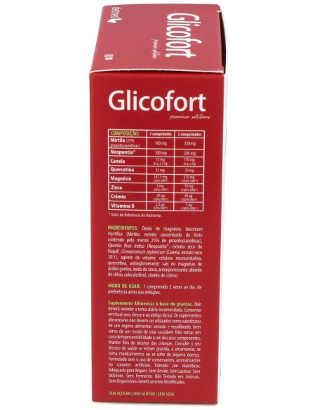 Glicofort  60 Comprimidos De Dietmed