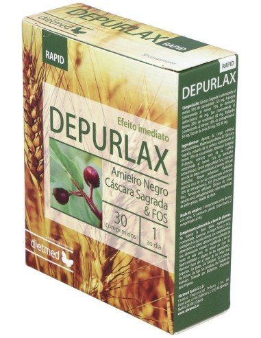 Depurlax 30 Comprimidos De Dietmed